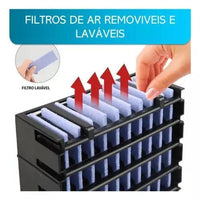 ❄️ Mini Ar-Condicionado Portátil para Quarto