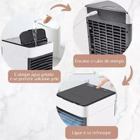 ❄️ Mini Ar-Condicionado Portátil para Quarto