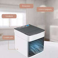 ❄️ Mini Ar-Condicionado Portátil para Quarto