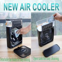 Ventilador e umidificador