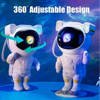 Lâmpada de Projeção de Espaço Astronauta 🌌👩🚀