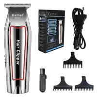 Kemei Km-032 Lâmina Titânio Cor Prateado 110v/220v