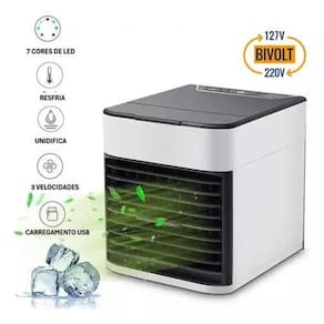 ❄️ Mini Ar-Condicionado Portátil para Quarto