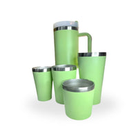 Kit Copo Térmico 5x1 WU287 - Versatilidade e Praticidade em Todos os Momentos