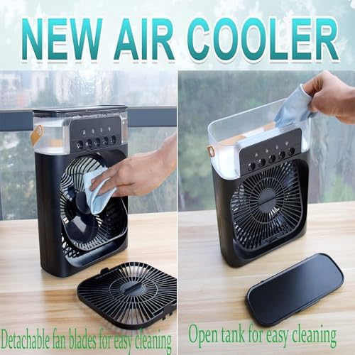 Ventilador e umidificador