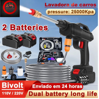 Lavadora de Alta Pressão Portátil Profissional Sem Fio – Recarregável