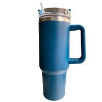 Garrafa Térmica de 1,2 litros com Tampa e Canudo