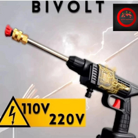 Lavadora de Alta Pressão Portátil Profissional Sem Fio – Recarregável