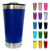 KIT com 20 Copos Térmicos 473ml com Tampa + Abridor – Cerveja Gelada Sempre com Você!