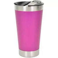 KIT com 20 Copos Térmicos 473ml com Tampa + Abridor – Cerveja Gelada Sempre com Você!