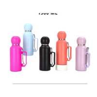 Garrafa Térmica Premium 1.3L Inox – Estilo, Capacidade e Isolamento de Alta Performance!