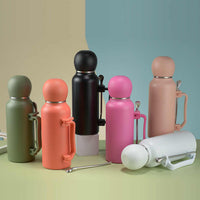 Garrafa Térmica Premium 1.3L Inox – Estilo, Capacidade e Isolamento de Alta Performance!