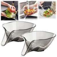 Cesto Coador Multifunções – Praticidade, Estilo e Higiene na Sua Cozinha! 🥗💧