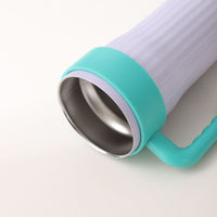 Garrafa Térmica Inox 860ml com Tampa e Canudo – Envio Rápido do Brasil